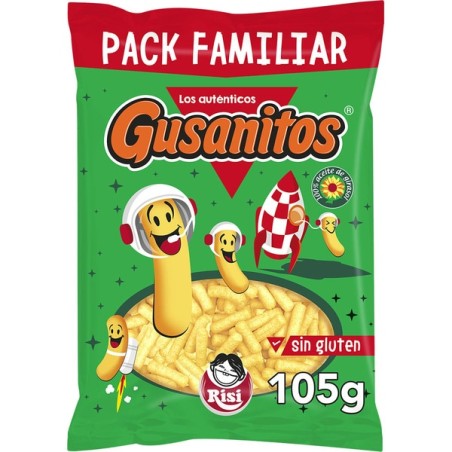 Gusanitos RISI - 105 gr: Divertido y Delicioso Snack