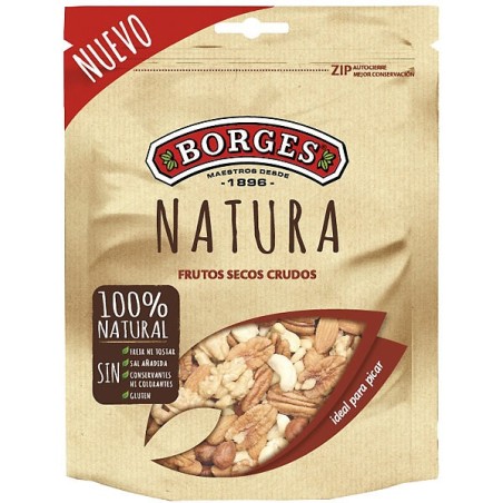 BORGES Natura Nut Mix - 130 gr: Natural Flavor and Variety