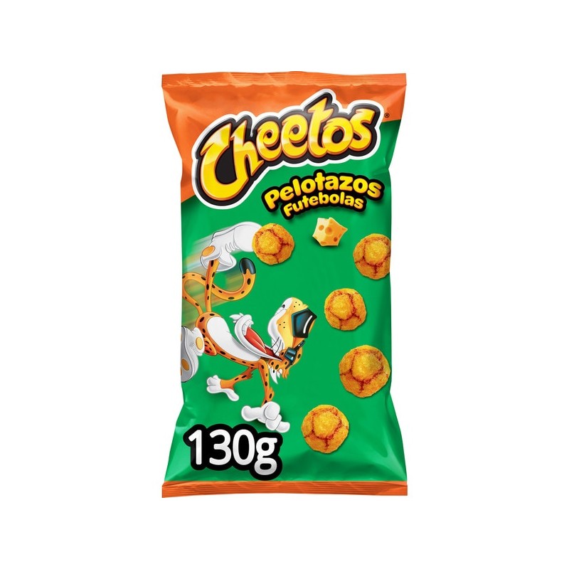 Cheetos Pelotazos - 130 gr: Flavor and Fun in Every Bite