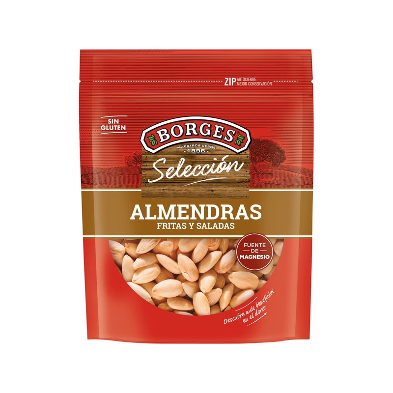 Amandes de Sélection BORGES - 160 gr : Saveur et Qualité Incomparables